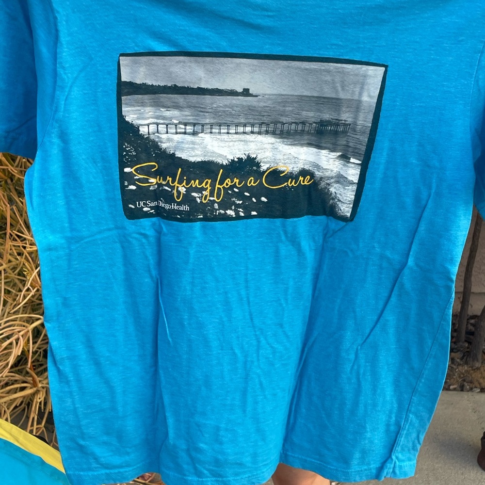 Blue Surfing for a Cure T-Shirt